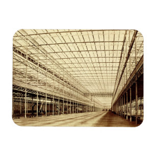 Imán La Nave en el Palacio de Cristal, Hyde Park, marzo