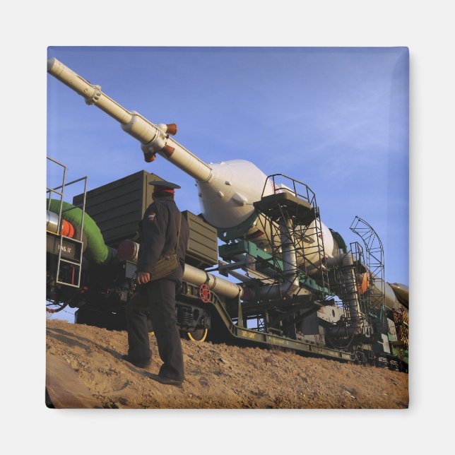 Imán La nave espacial Soyuz TMA-13 3 (Frente)