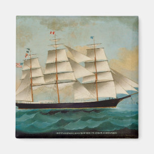 Imán La nave Fleetwing, bahía de Hong Kong