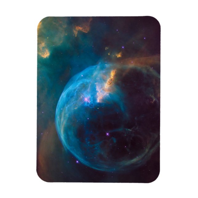 Imán La Nebulosa Burbuja, Ngc 7635. (Vertical)