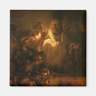 Imán La negación de San Pedro, 1660 (aceite en lona)