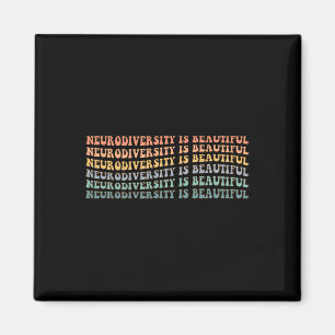 Imán La neurodiversidad es bella - Conciencia del autis