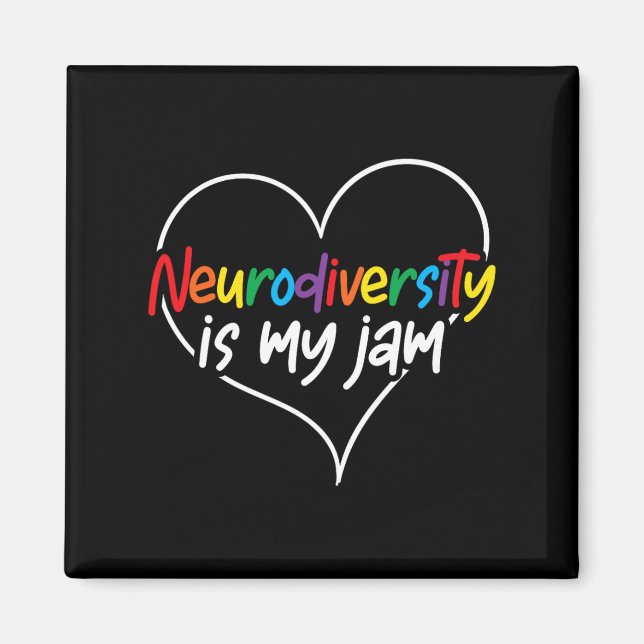 Imán La neurodiversidad es mi conciencia del autismo en (Frente)