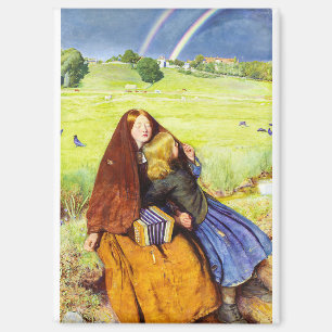 Imán La niña ciega por John Everett Millais