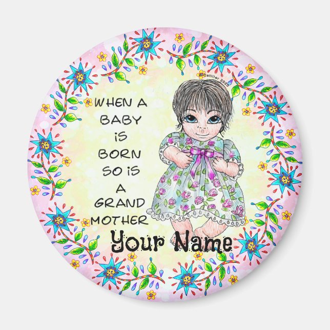 Imán La niña de la abuela (Frente)