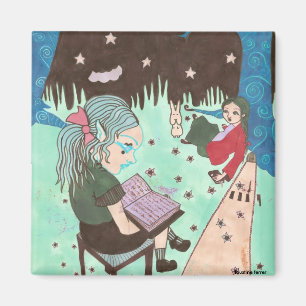 Imán la noche de la lectura del chica protagoniza el