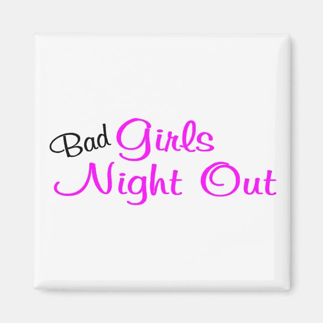 Imán La Noche De Los Malos Chicas (Frente)