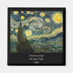 Imán La noche estrellada de Vincent van Gogh (1889)