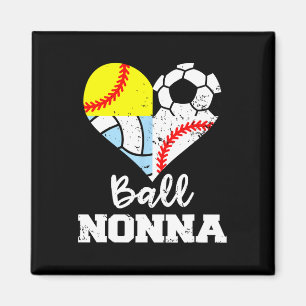 Imán La Nonna Fútbol Vender Soft Voleibol Jugadora Nonn