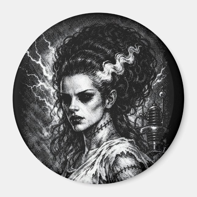 Imán La Novia de Frankenstein — Resucitada por BurnsEnE (Frente)