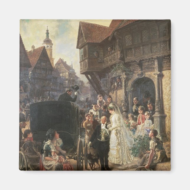 Imán La novia, siglo XIX (Frente)