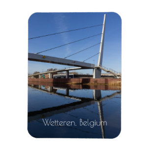 Imán La nueva Passerelle, Wetteren, Bélgica