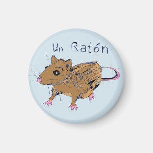 Imán La O.N.U Ratón (una rata)