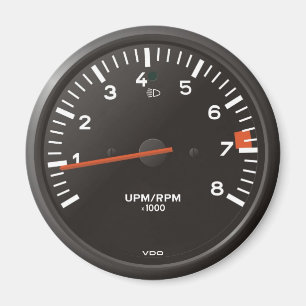 Imán La obra clásica 911 rev al revés (el coche