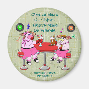 Imán La ocasión nos hizo a las hermanas, corazones nos