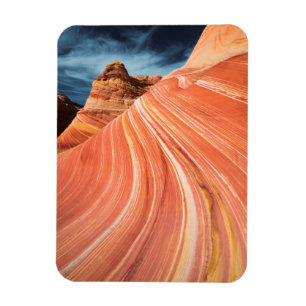 Imán La ola, acantilados vermellones, Arizona
