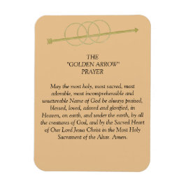 Imán La oración de la flecha dorada