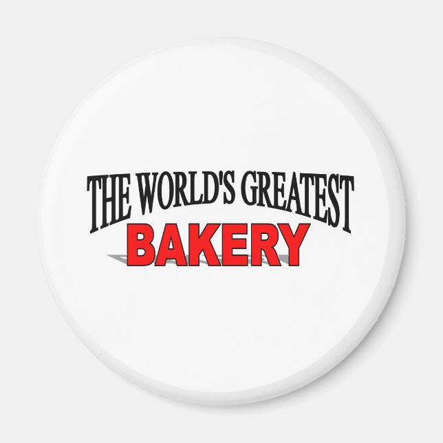Imán La panadería más grande del mundo (Frente)