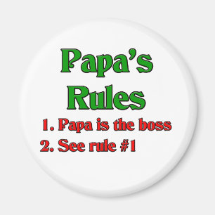 Imán La papá es Boss