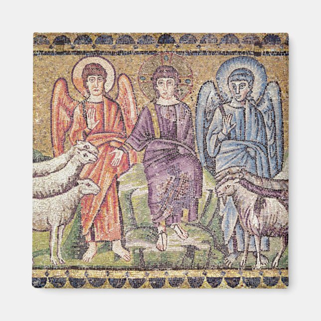 Imán La parábola del buen pastor (Frente)