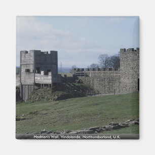 Imán La pared de Hadrian, Vindolanda, Northumberland,