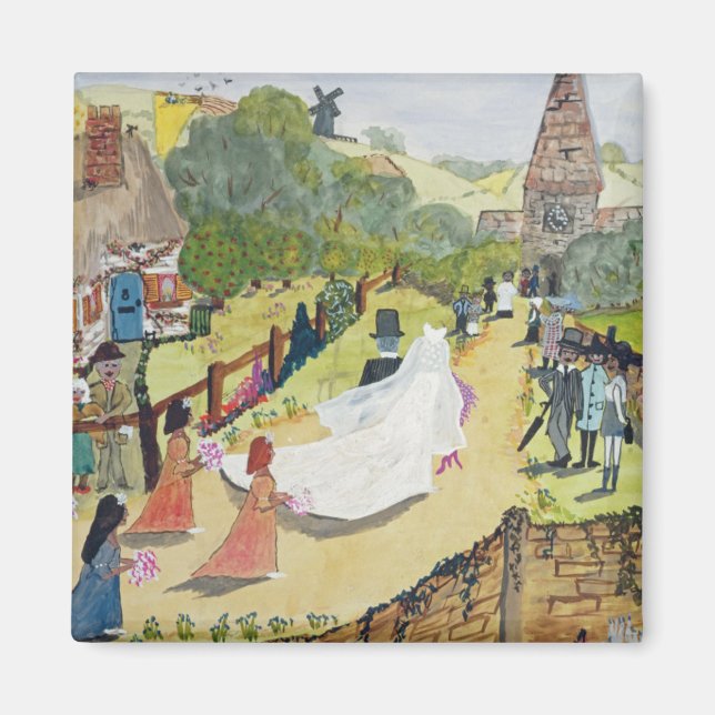 Imán La pareja feliz (Frente)