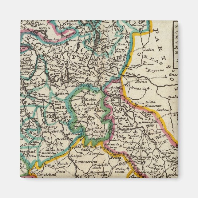 Imán La parte noreste de Alemania (Frente)