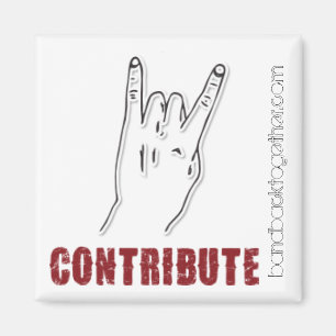 Imán La parte posterior de la banda junta contribuye el