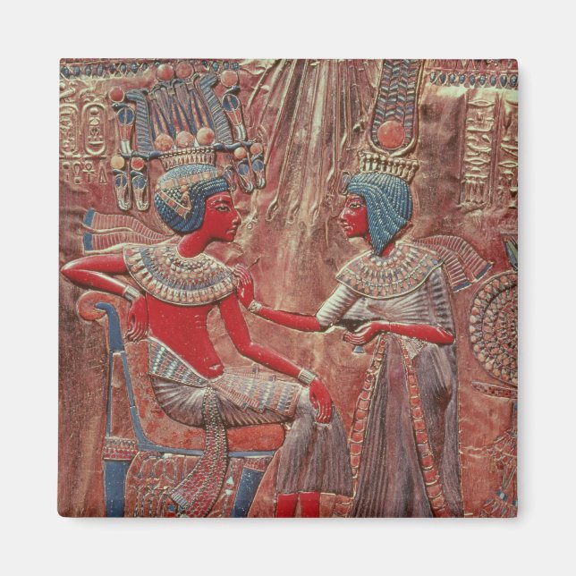 Imán La parte trasera del trono de Tutankhamun (Frente)