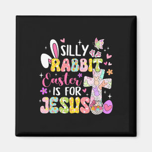 Imán La Pascua De Rabbit Silenciosa Es Para Jesús Chris