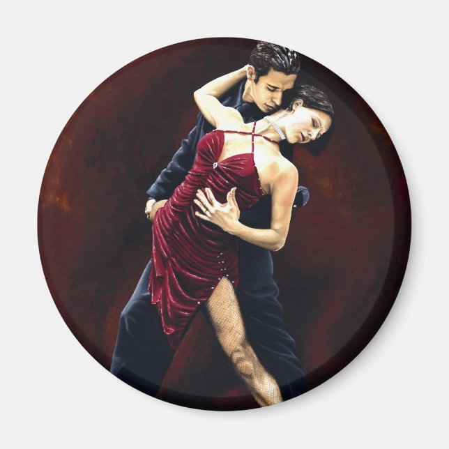 Imán La pasión del tango (Frente)