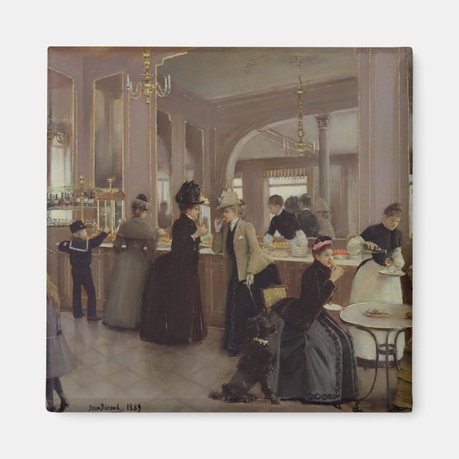 Imán La pastelería Gloppe (Frente)