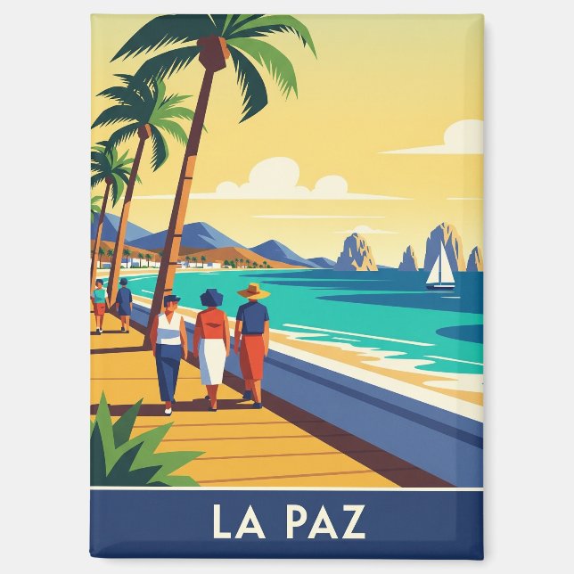 Imán La Paz Baja California Sur México (Anverso)