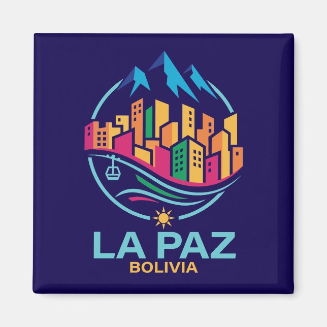 Imán La Paz Bolivia Sudamérica (Frente)
