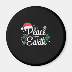 Imán La paz de Navidad en la Tierra