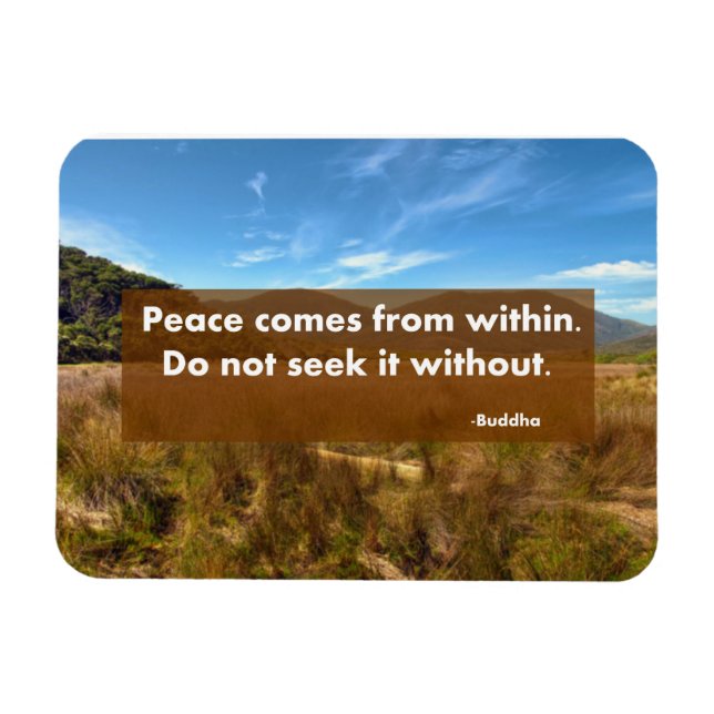 Imán La paz viene desde adentro (Horizontal)