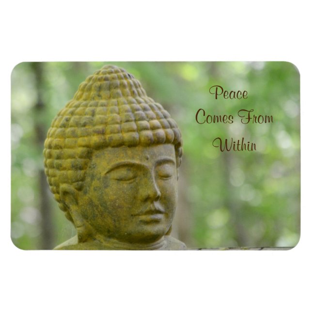 Imán La paz viene desde dentro de Buda (Horizontal)