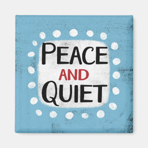 Imán La Paz Y El Tranquilo Refrigerador Magnet