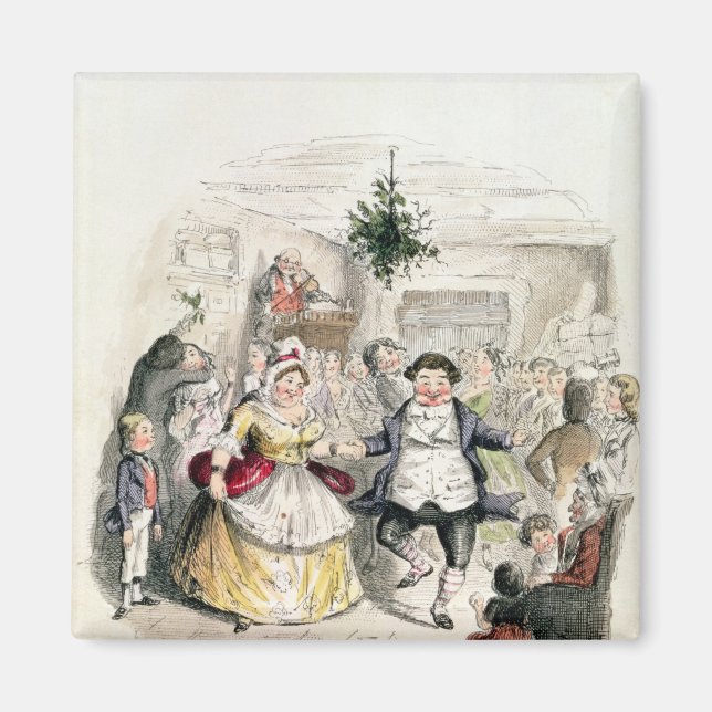 Imán La pelota del Sr. Fezziwig, de 'A Navidades Carol' (Frente)