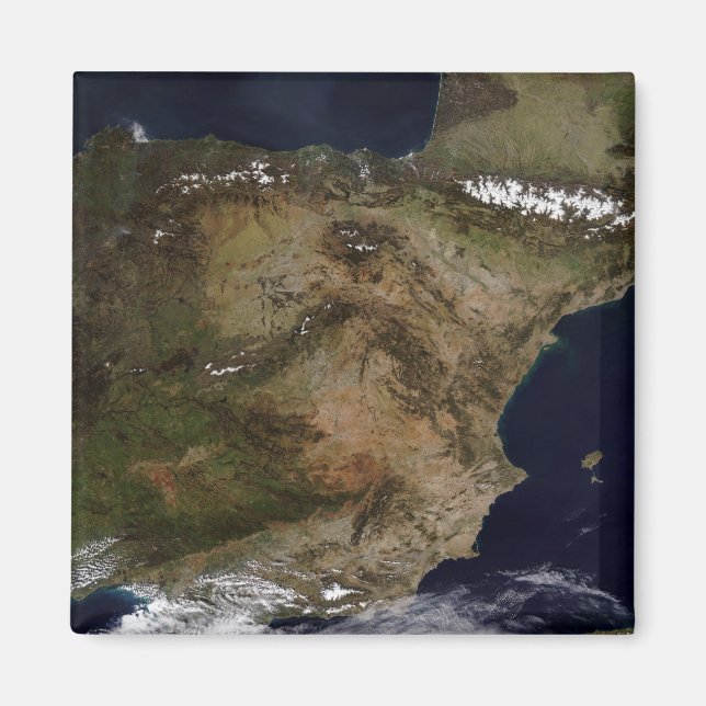 Imán La Península Ibérica (Frente)