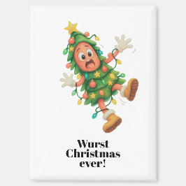 Imán ¡La peor Navidad de todas! Salami divertido 