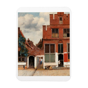 IMÁN "LA PEQUEÑA CALLE" DE JOHANNES VERMEER