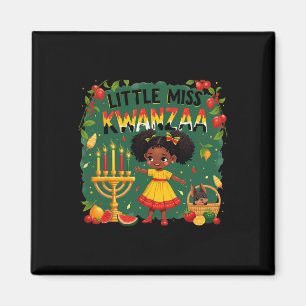 Imán La Pequeña Señorita Kwanzaa Traje Para Los Niños C