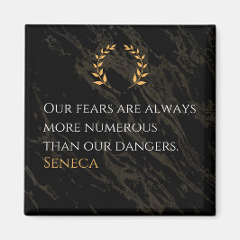 Imán La percepción de Séneca: miedo comparado con pelig