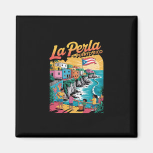 Imán La Perla Puerto Rico Recuerdo 
