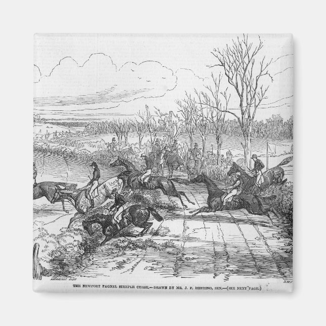 Imán La persecución del acero de Newport Pagnel (Frente)
