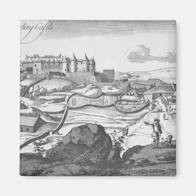 Imán La perspectiva del castillo de Sterling (Frente)