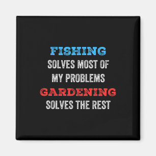 Imán La pesca resuelve la mayoría de mis problemas la j