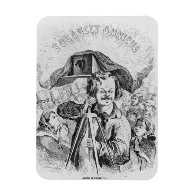 Imán 'La Photographie, Nadar (1820-1910) le grand (!!!! (Vertical)