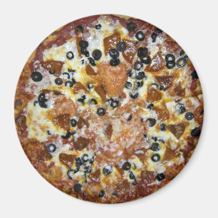 Imán La pizza de los trabajos